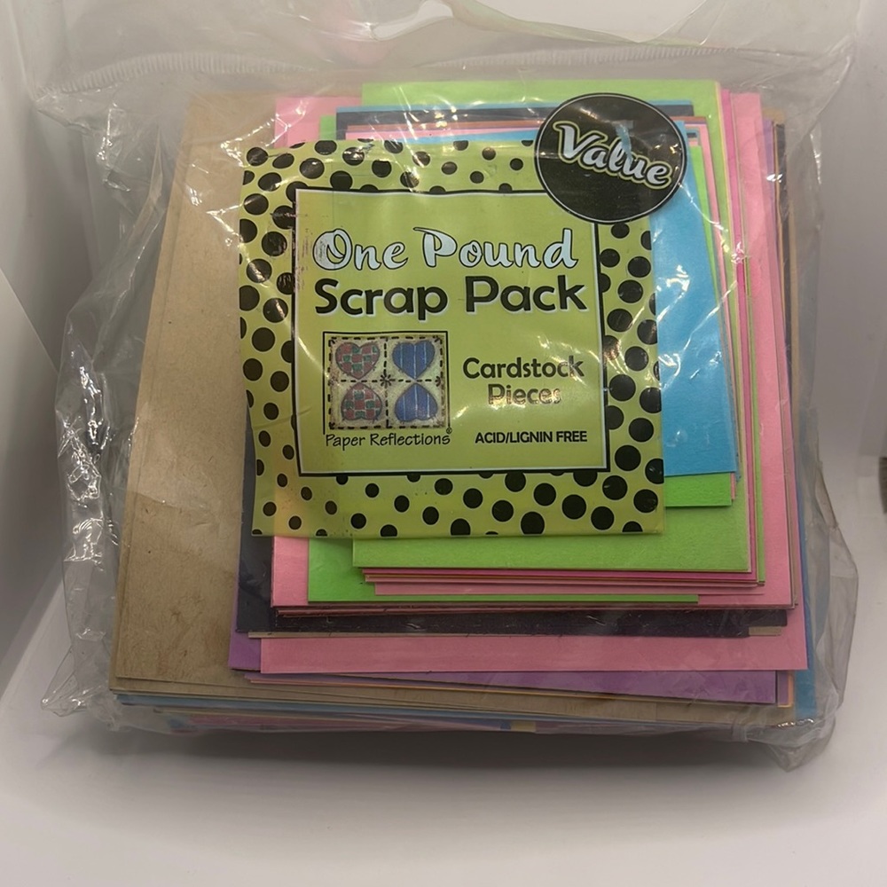 One Pound Value Cardstock Pack